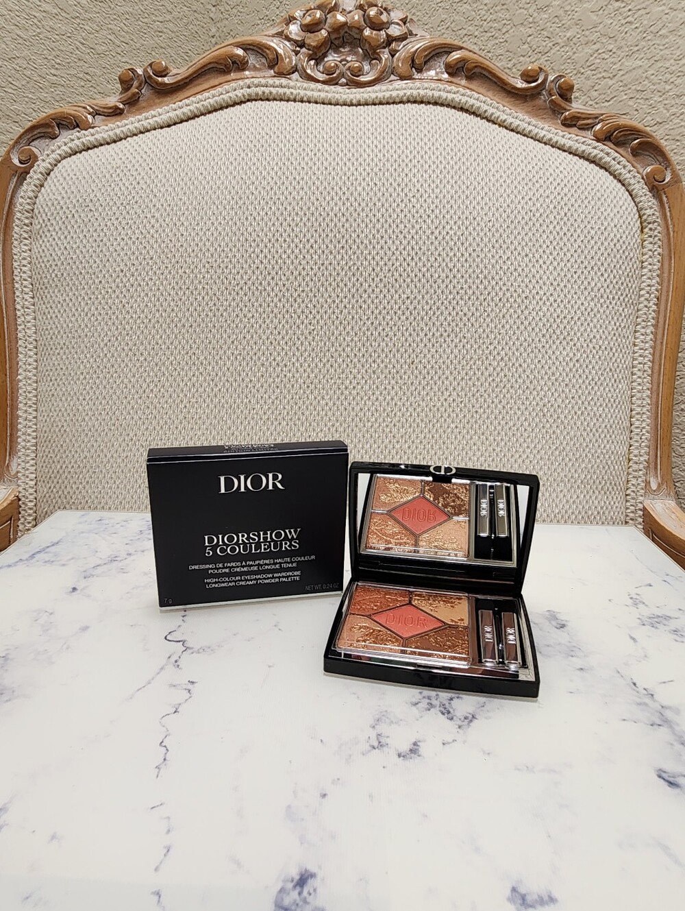 DIOR 5 Colors Eyeshadow Palette 654 Coral Riviera  Limited Edition New With Box